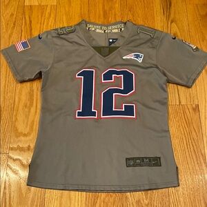 Nike Salute to Service Tom Brady New England Patriots Stitched Jersey